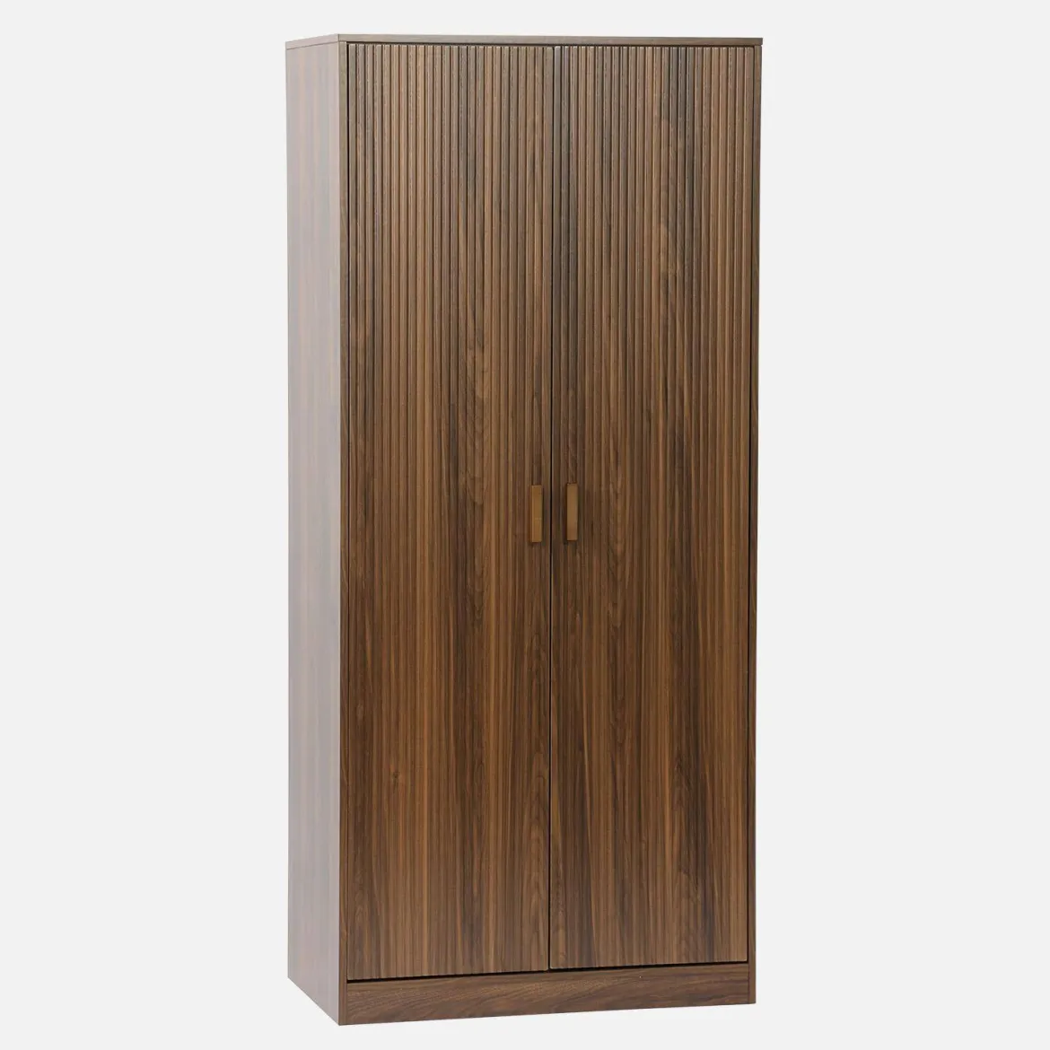 Armadio in legno 1 asta appendiabiti, 2 ante
