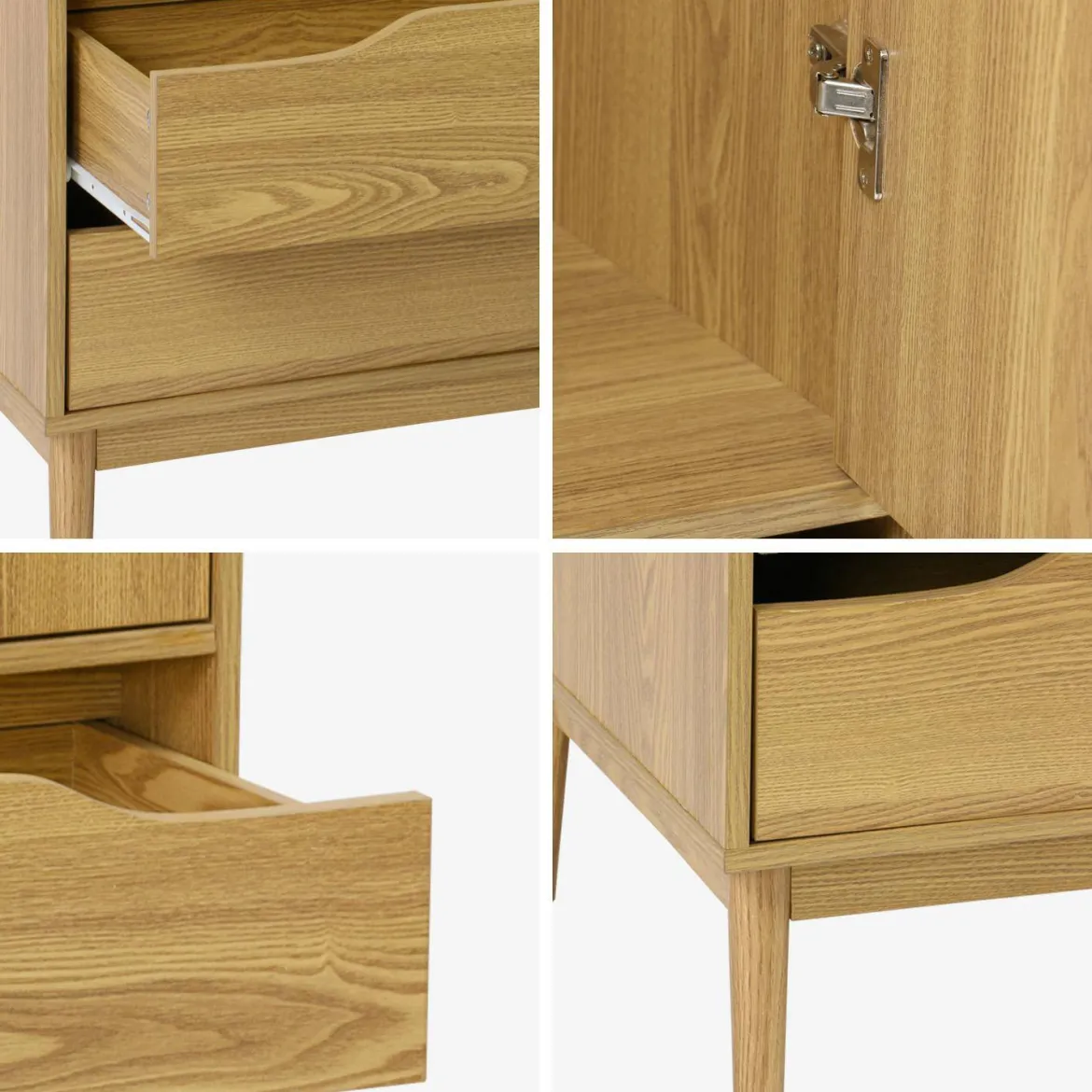Armadio vintage in decorazione legno, 2 ante