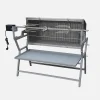 Barbecue a carbonella con girarrosto elettrico regolabile