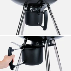 Barbecue a carbonella con affumicatore, Ø57cm