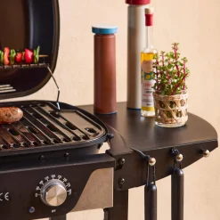 Barbecue elettrico 2 bruciatori, acciaio smaltato 2300W