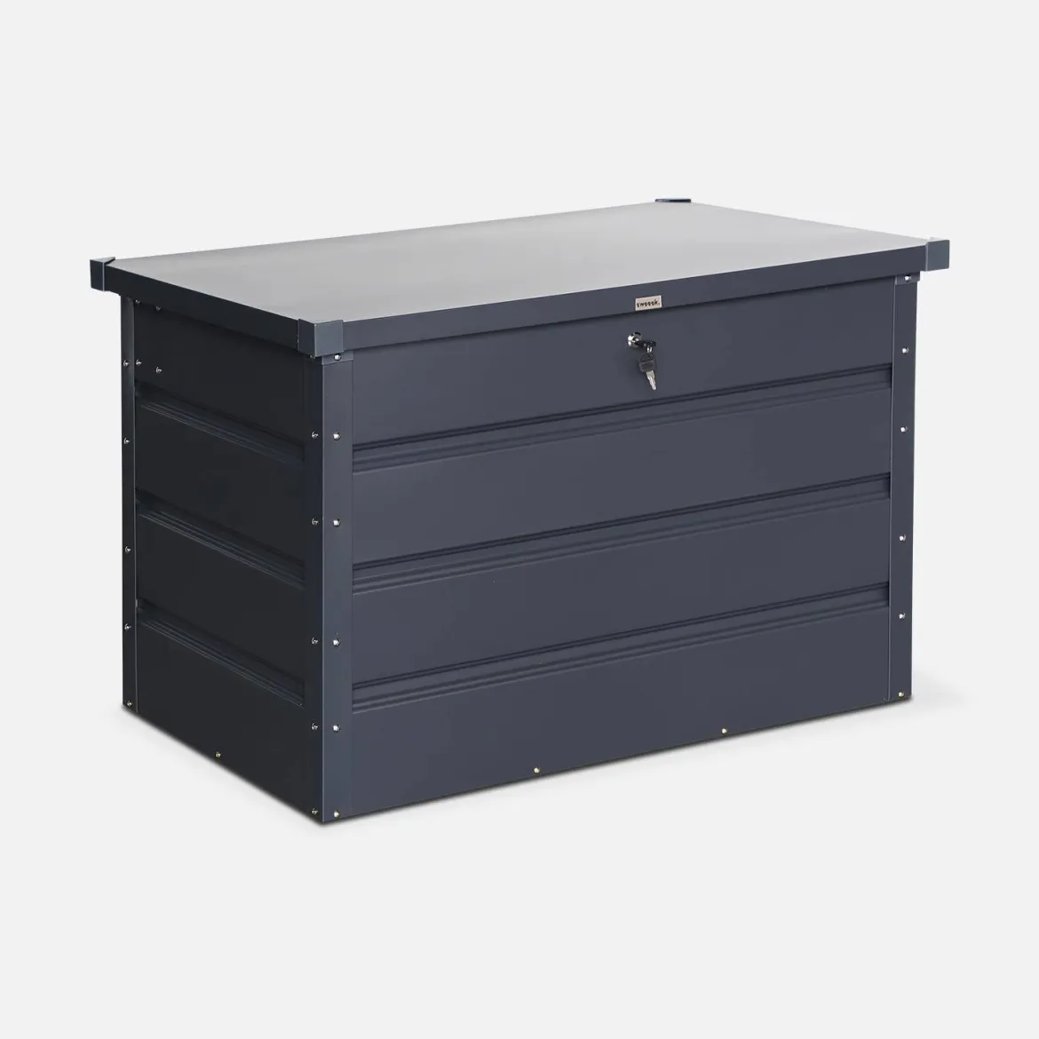 Baule da giardino in metallo, 285L