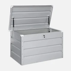 Baule da giardino in metallo, 285L