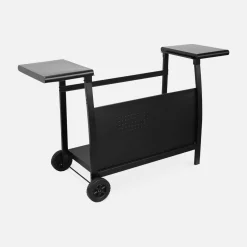 Carrello per piastra plancha Porthos a 4 bruciatori