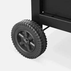 Carrello per piastra plancha Porthos a 3 bruciatori