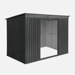 Casetta da giardino in metallo 4,85m2 con lucernario
