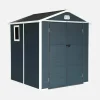 Casetta da giardino in plastica, struttura in alluminio, 3.65m²