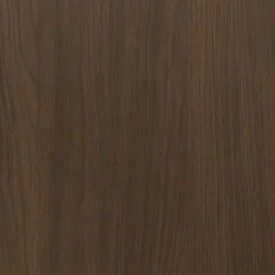 Cassettiera vintage decorata in legno e acciaio inossidabile, 5 cassetti