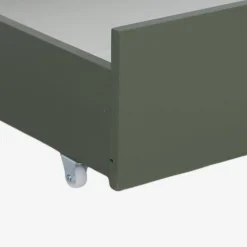 Cassettone letto per bambini Roya in legno di pino, set da 2