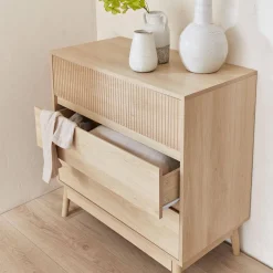 Cassettone effetto legno, 3 cassetti