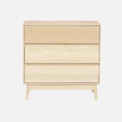 Cassettone effetto legno, 3 cassetti
