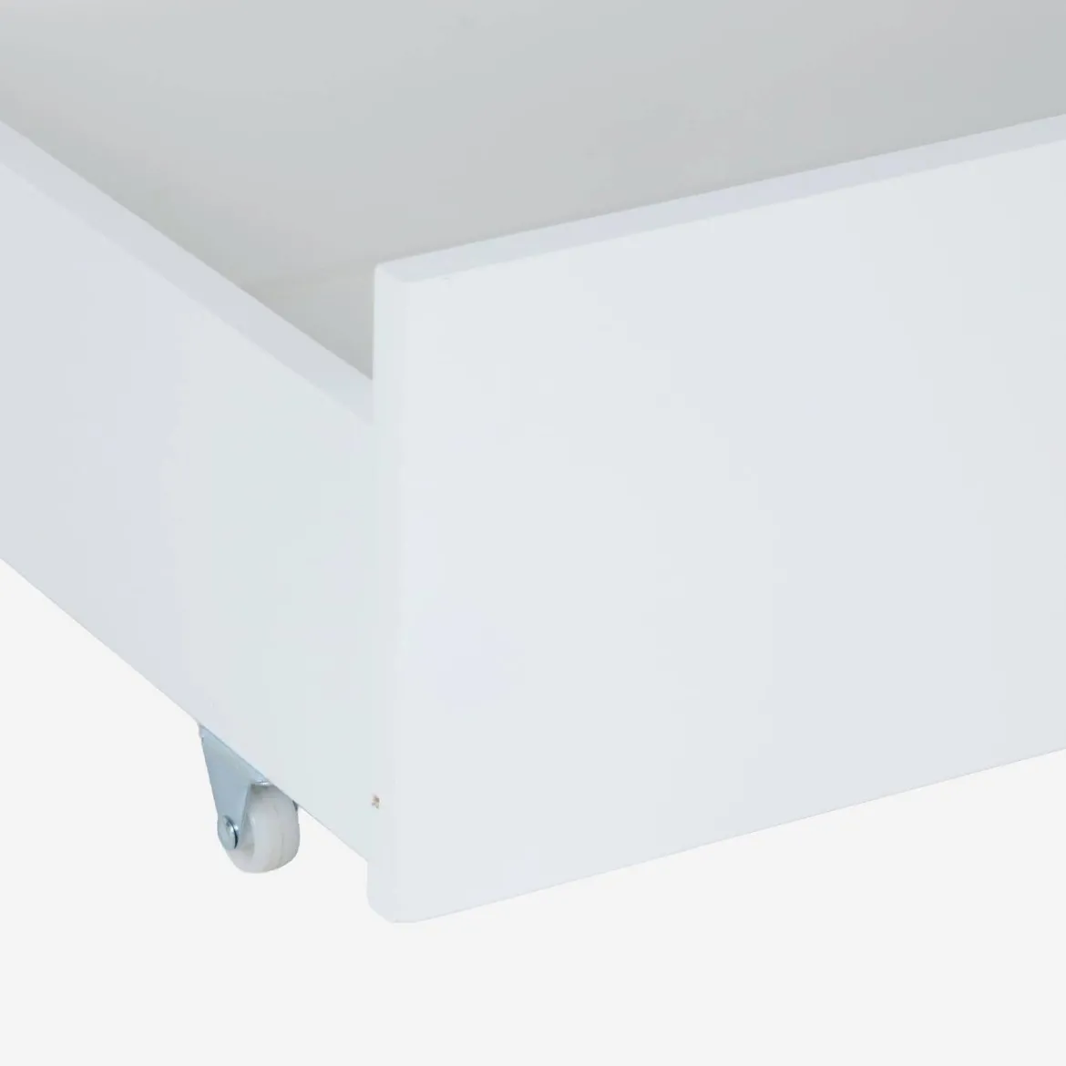 Cassettone letto per bambini Roya in legno di pino, set da 2