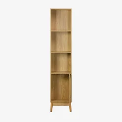 Colonna di stoccaggio per bagno vintage, 3 ripiani