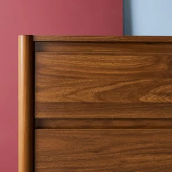 Comò decorazione legno 6 cassetti