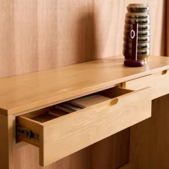 Consolle in legno 2 cassetti, 120cm