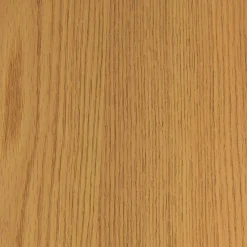 Consolle ovale in legno di hevea impiallacciato rovere