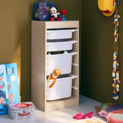 Contenitore per bambini con 4 contenitori