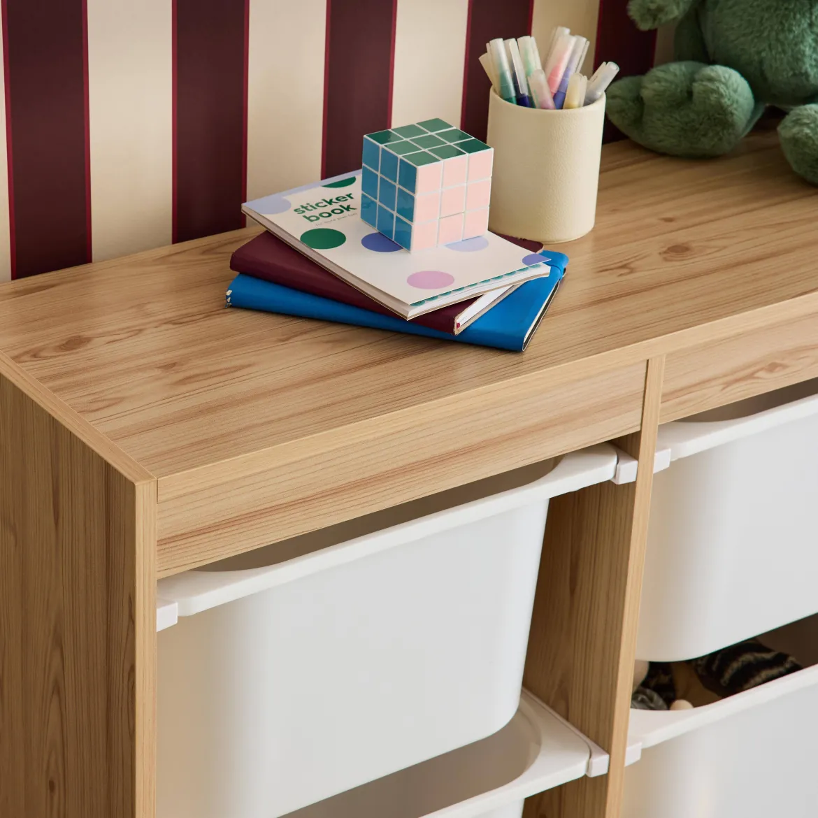 Contenitore per bambini con 6 contenitori