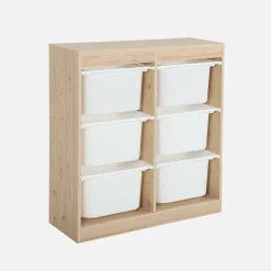 Contenitore per bambini con 6 contenitori