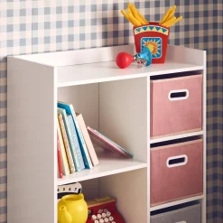 Contenitore per bambini con 4 cestini in velluto