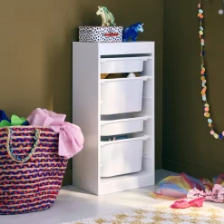 Contenitore per bambini con 4 contenitori