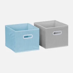 Contenitore per bambini con 4 cestini in velluto
