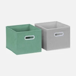 Contenitore per bambini con 4 cestini in velluto