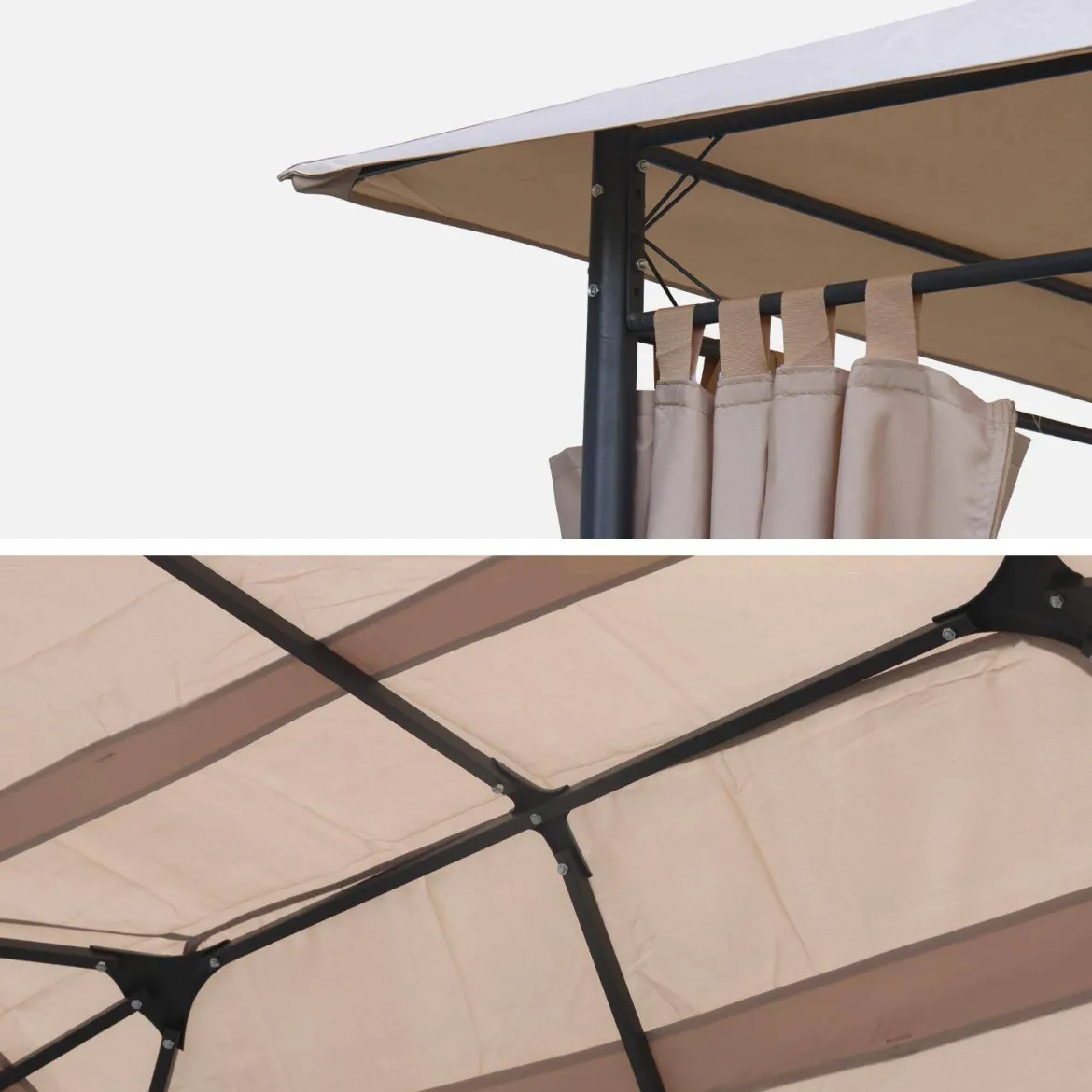Copertura del tetto a pergola Divio 3x4m