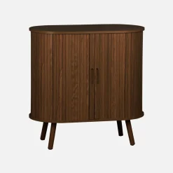 Credenza con ante scorrevoli e ripiano