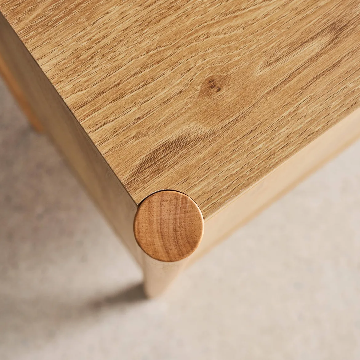 Credenza decorazione legno 2 ante 80cm