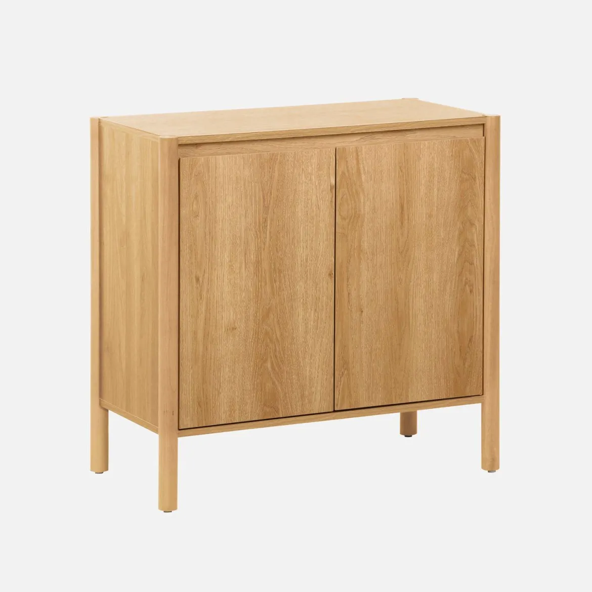 Credenza decorazione legno 2 ante 80cm