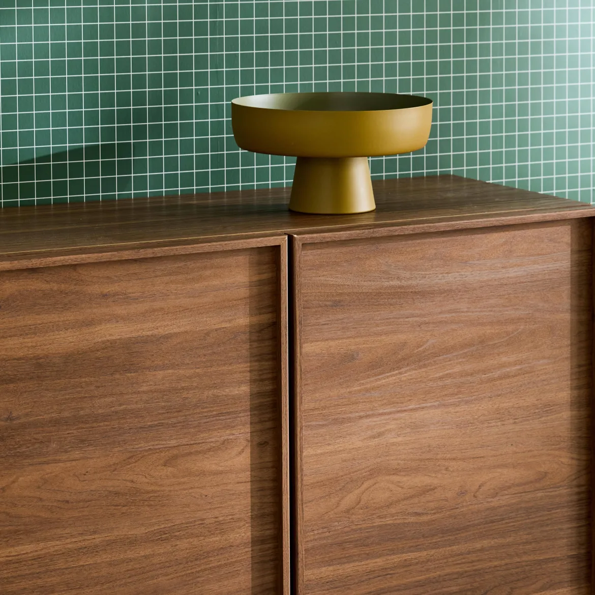 Credenza effetto legno 3 ante, 160cm