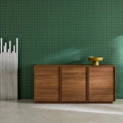 Credenza effetto legno 3 ante, 160cm