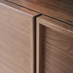 Credenza effetto legno 2 ante 80 cm