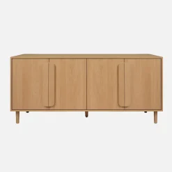 Credenza vintage effetto legno 4 ante, 160cm
