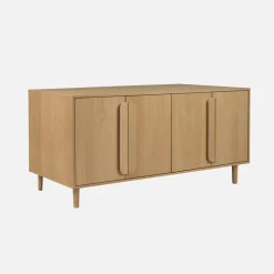 Credenza vintage effetto legno 4 ante, 160cm