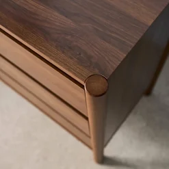 Credenza decorazione legno 2 ante 3 cassetti 150cm