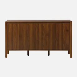Credenza decorazione legno 3 ante 140cm