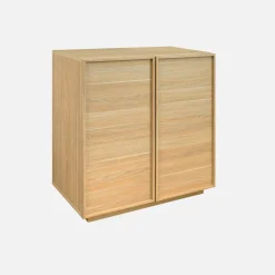 Credenza effetto legno 2 ante 80 cm