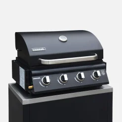 Cucina da esterno, 7 moduli e barbecue a gas, 4 bruciatori