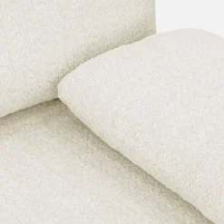 Divano letto bouclé, 3 posti