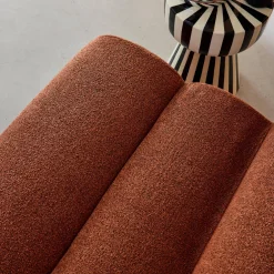 Divano modulare bouclé, 2 posti