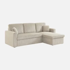 Divano letto angolare reversibile, 3 posti