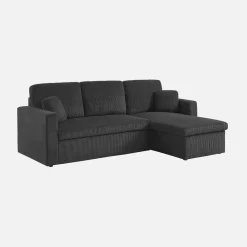 Divano letto angolare reversibile, 3 posti