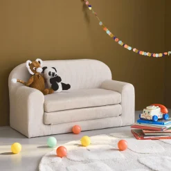 Divano letto per bambini in velluto a coste