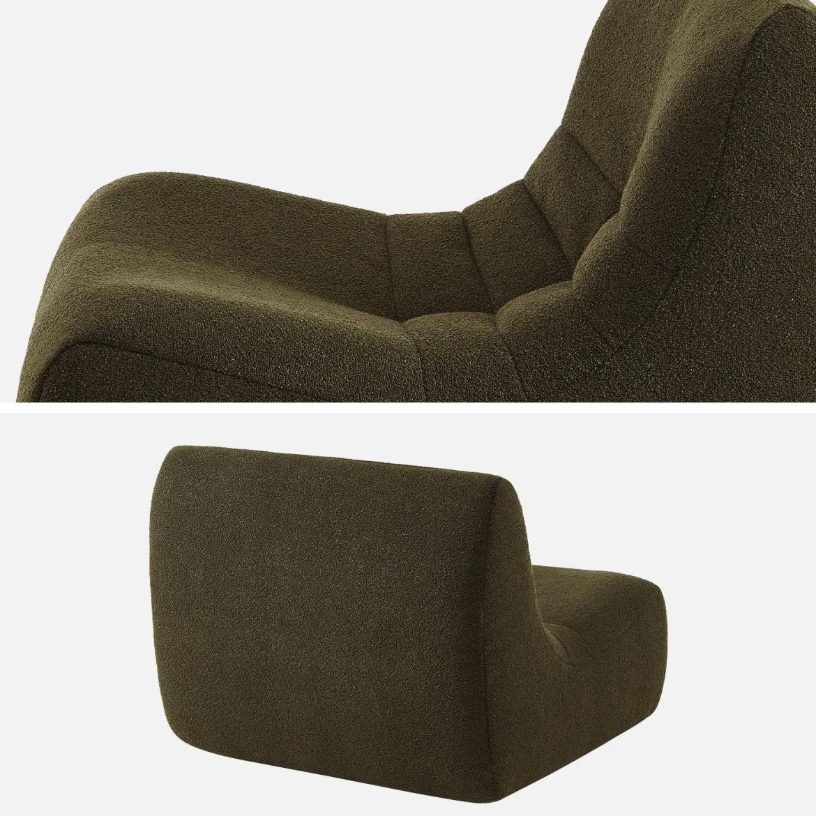 Divano modulare boucle, 2 posti