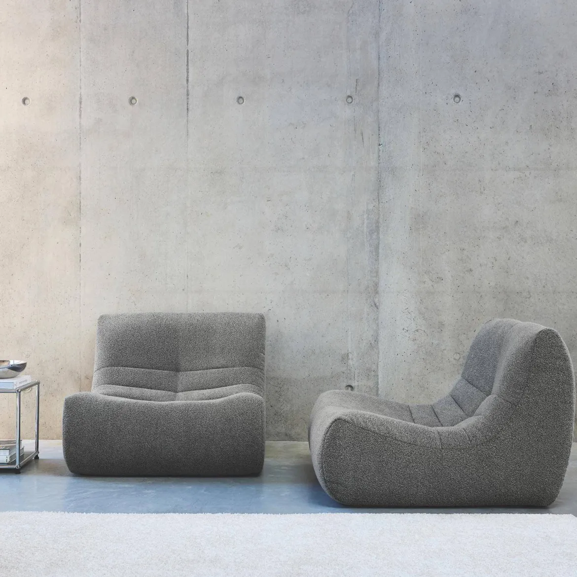 Divano modulare boucle, 2 posti
