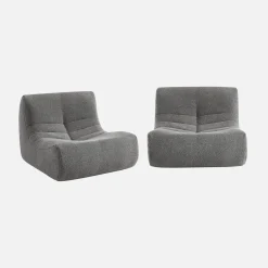 Divano modulare boucle, 2 posti