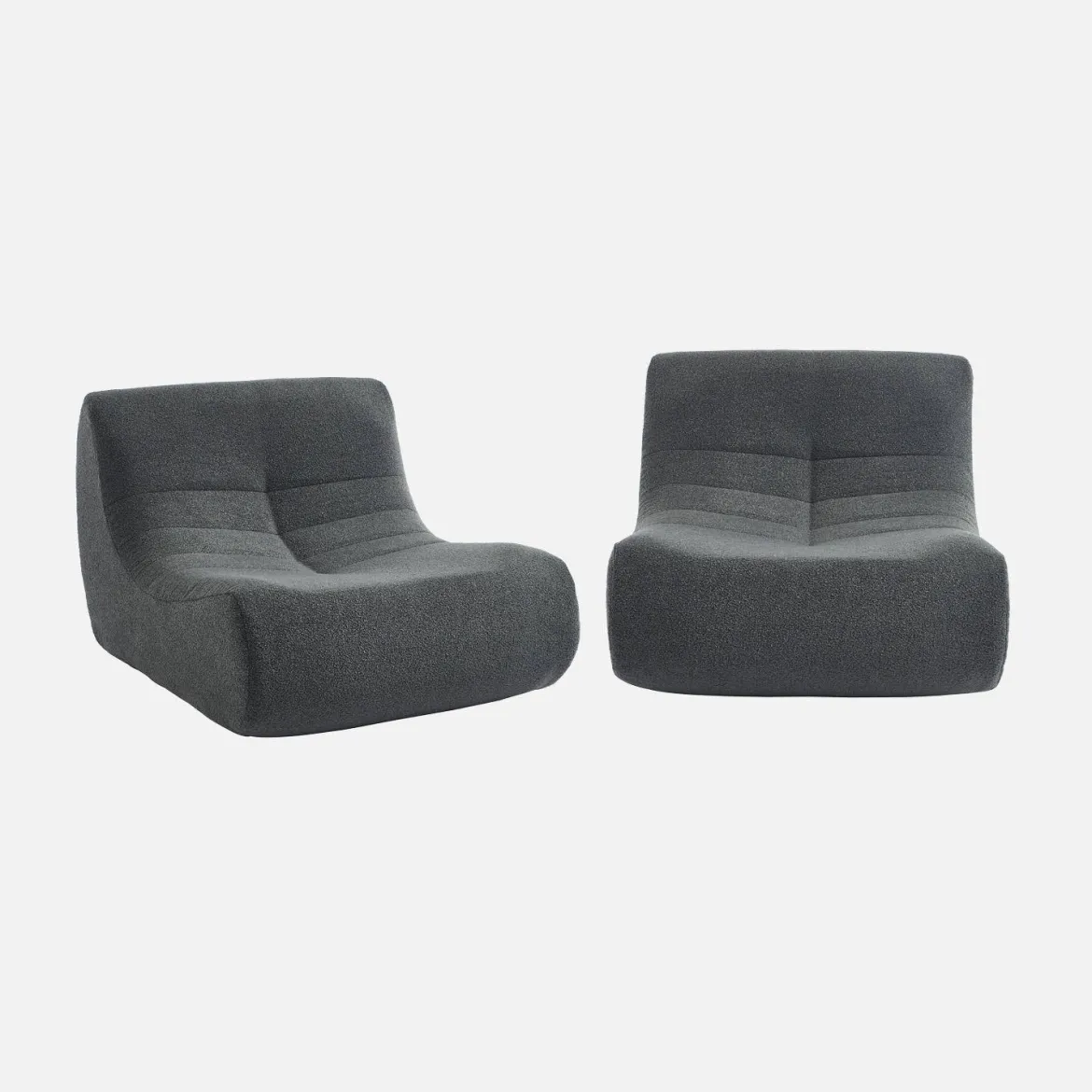 Divano modulare boucle, 2 posti
