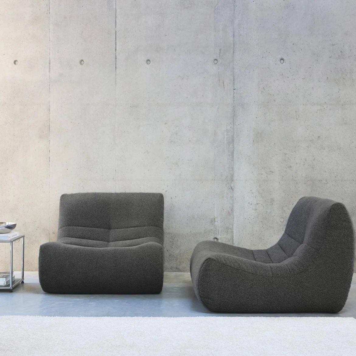 Divano modulare boucle, 2 posti